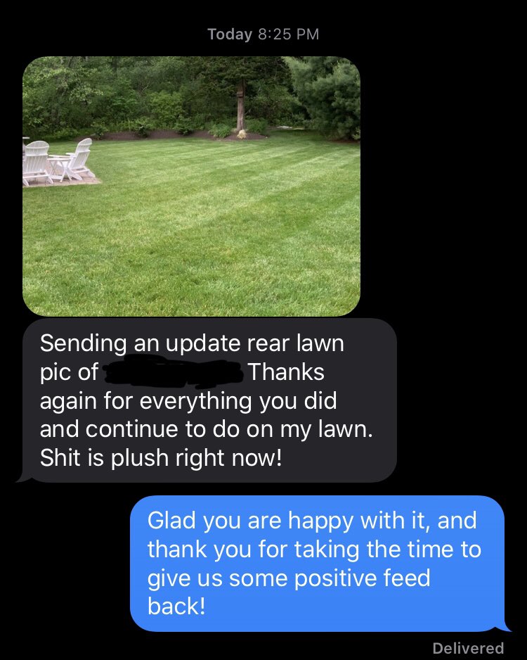 Dadlifetv_'s tweet photo. Been a rough past couple of weeks at work, super busy super stressful, but got this today, and actually a bunch of these this year they help. If someone is doing a good job, let them know, it means a lot. #PositiveVibes #hardwork #work #turfguy #grass https://t.co/tWeeI6EGFh