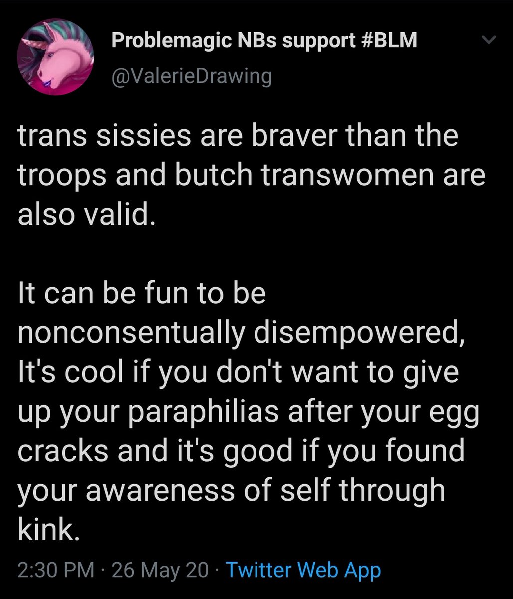 Trans-identifying  with a "breeding" or "impregnation" fetish