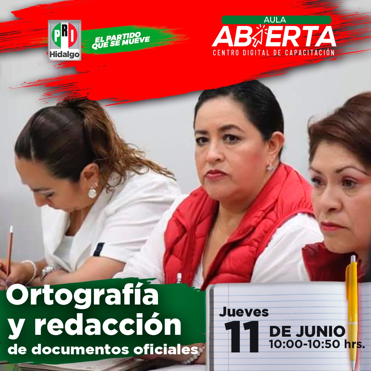 cdeprihidalgo's tweet photo. #EnCasaPeroEnMovimiento, continuemos capacitándonos este jueves 11 de junio. Inscríbete en el #AulaAbierta que te ofrece #ElPartidoQueSeMueve.

👨‍💻Link: https://t.co/4FTJKpAL4n👩‍💻 https://t.co/JpL27oxQY6
