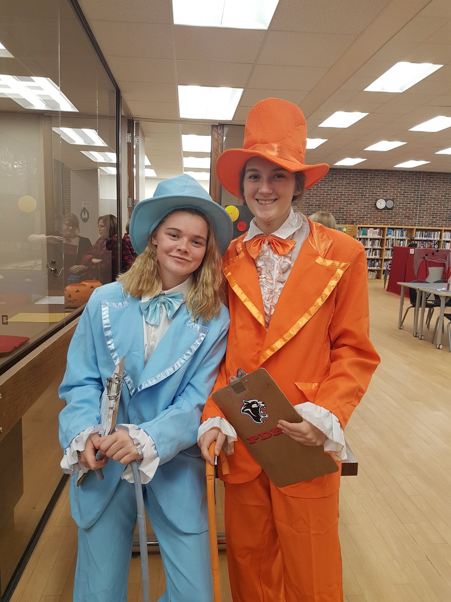 PDHSPrincipal's tweet photo. Lots of fun activities at PDHS. We miss seeing your smiling faces. Stay safe everyone. #UniquelyPDHS #Success4EveryStudent #inthistogether #pantherstrong #lotsoflaughs #wellnesswednesdays https://t.co/6OT8xjB9FH