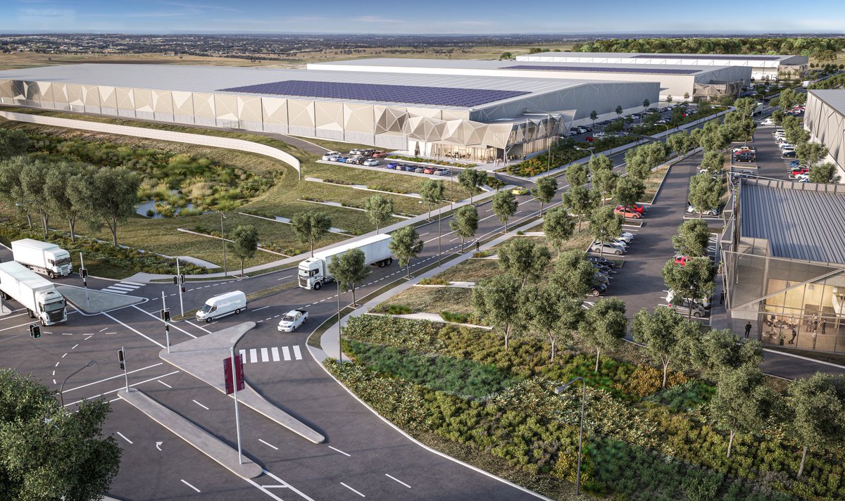 Today we‘ve given the green light for the new Mamre Road Precinct on the doorstep of the Western Sydney Airport. 

💰$2.6 billion investment
👷🏻5,200+ jobs during construction
🚴🏼‍♂️50 hectares of new open space
🌳70 hectares of conservation land 
For more info bit.ly/2XPOkoy