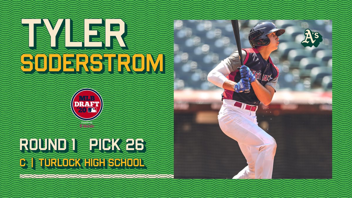 Athletics's tweet photo. Welcome to the fam, Tyler! #MLBDraft https://t.co/pSBEu3HxBX