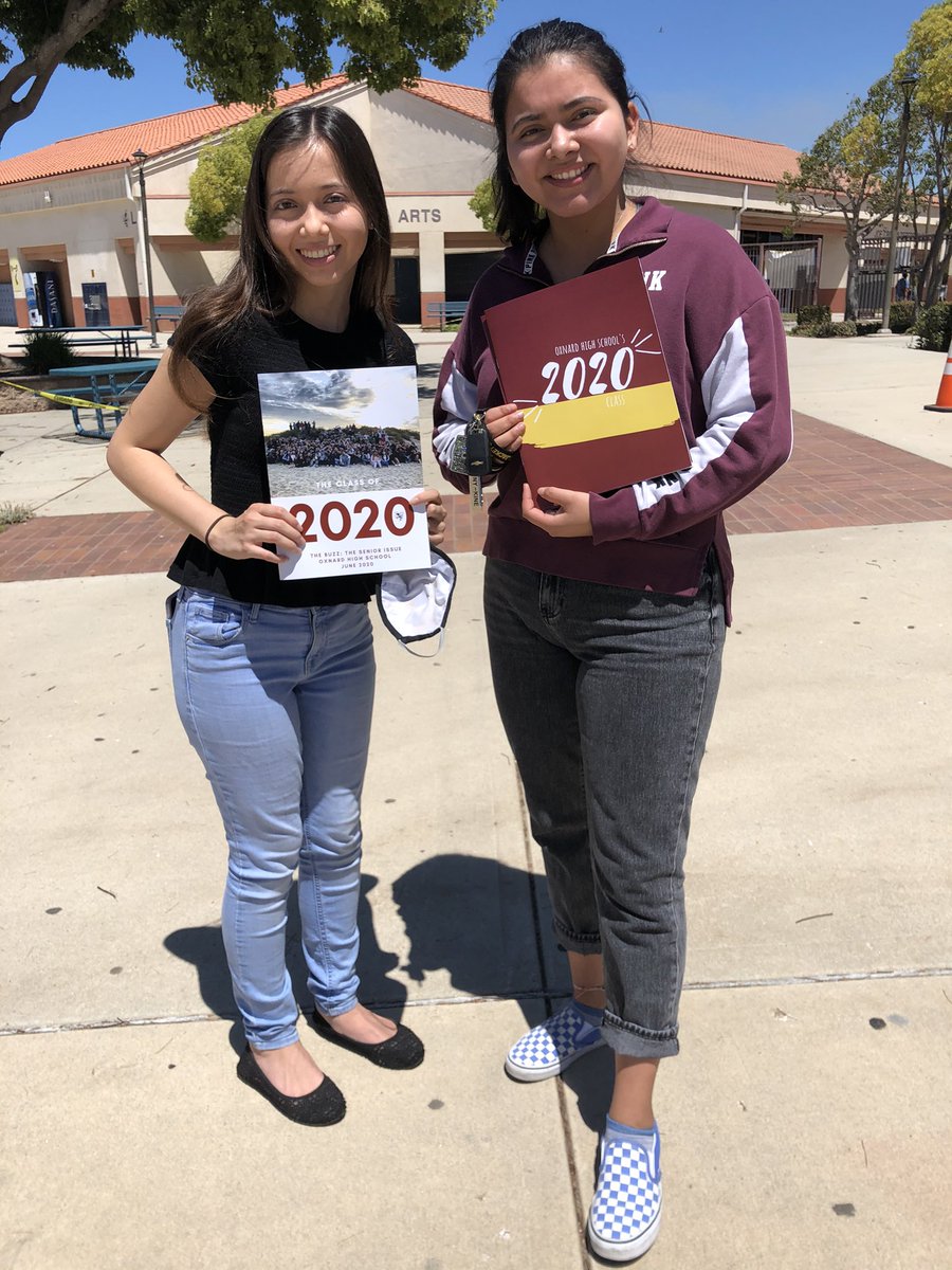 ohs_jackets's tweet photo. Shout out to these two phenomenal seniors, Isabel &amp; Janessa! Both highly-driven and just amazing people. Today they are posing with their respective magazines. Isabel, the Editor-Chief of The Buzz w/our Senior Issue &amp; Janessa, our ASB President w/the Senior Superlatives magazine. https://t.co/Cof4UHhsDo