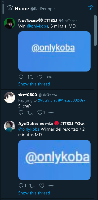 BadPeopple's tweet photo. Ahi gente tan suertuda en esta vida 

@NotTecno 
@iComb0h

@onlykoba https://t.co/rZwvhNmU1W