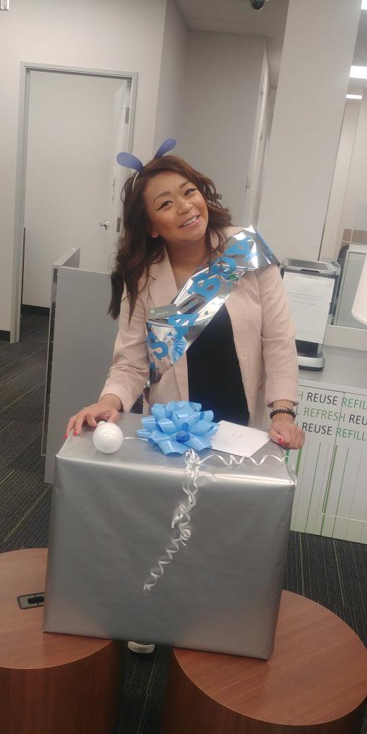 Christina0679's tweet photo. Surprise!! Mini baby shower! 😃🎉
Congratulations and best wishes to our lovely Michelle, as she embarks on her new adventure into motherhood. Your baby is going to be so loved!!! https://t.co/X24Mpb3hKv