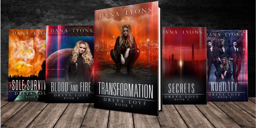 It's HOT. Are you reading this series? Begin with TRANSFORMATION Book 1  amzn.to/2NuOlbW
Books 1-4 FREE in KU Book 5 on pre-order
#DanaLyonsAuthor #DreyaLoveSeries #reverseharem #shaptshifter #crimethriller #paranormalromancebookauthor