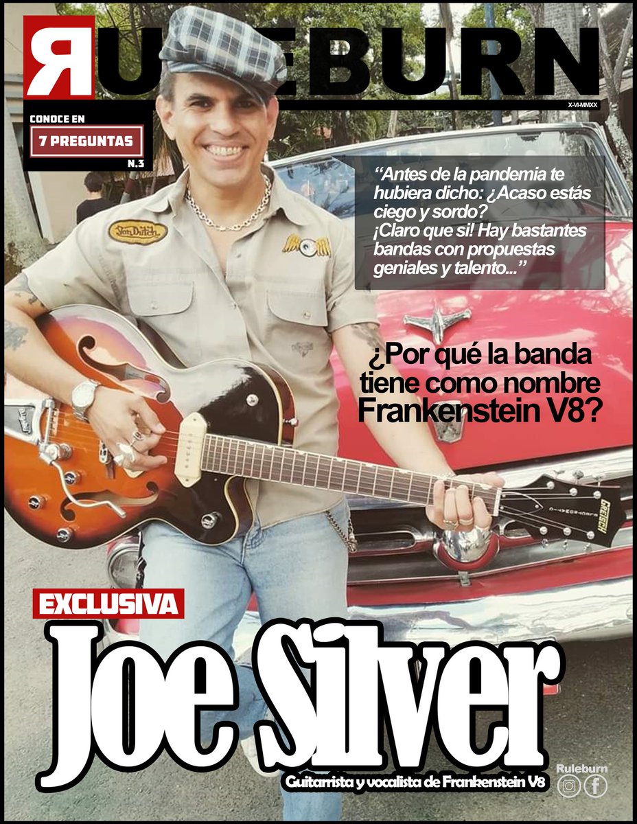 ruleburn's tweet photo. 7PREGUNTAS con Ruleburn 
(3era edición)

Link directo aquí:
https://t.co/6dfCbT0wk7

#ruleburn #rock #rockabilly #7preguntas https://t.co/FHHP0ZRd6m