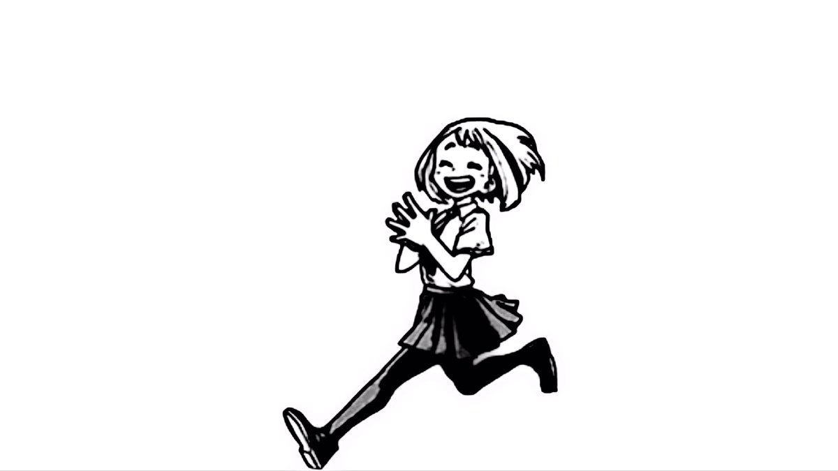 URAVllTY's tweet image. is just    —    running around.

           don’t mind her ! ✨
