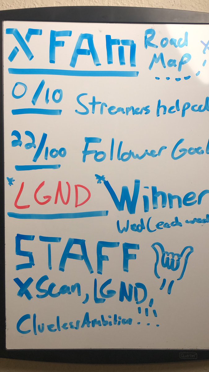XFAM19's tweet photo. This weeks WINNER Wednesday’s! Is our own @lgnd326! He’s at 2.6 avg viewers let’s get him Affiliated!!!! @EzraMacDonald7 @XScan8 @Clu3l3ss13 @DAH808KINE LETS GOOOO BABYYY 
https://t.co/TrTWcUDEqP https://t.co/Ek0td3osUb