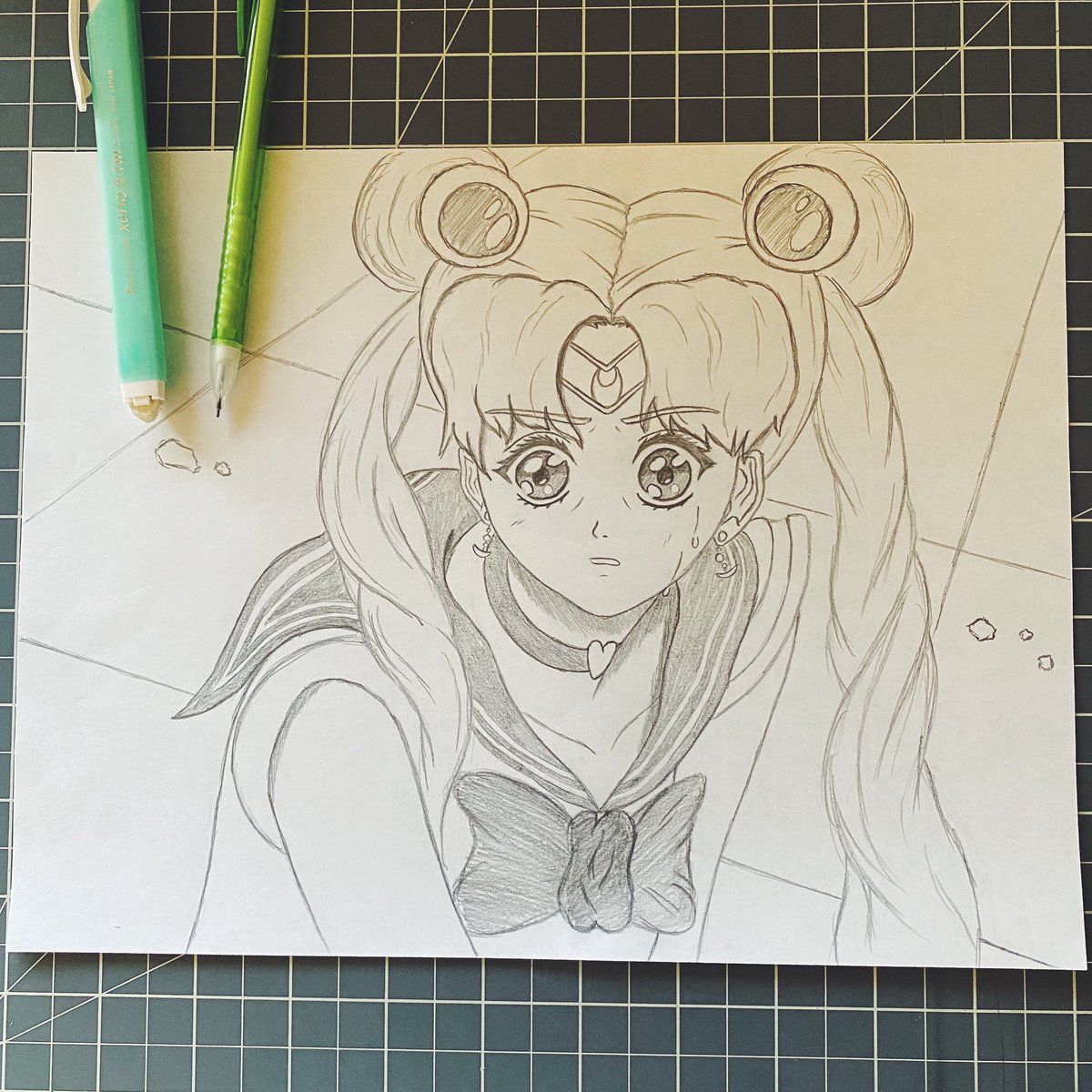 lexuran_art's tweet photo. Sailor Moon Redraw Challenge

#sailormoonredraw #sailormoonredrawchallenge #redrawchallenge #sketch #anime #drawing https://t.co/P8SbsiSAWF