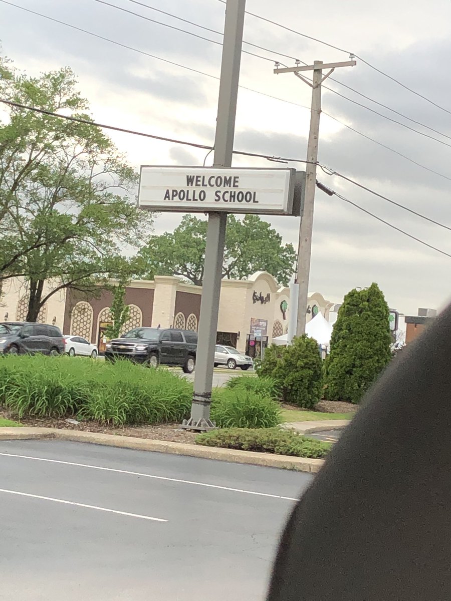 Loved supporting <a href="/apolloD63/">Apollo School</a> on the last day of school! #McTeacherNight 🐾 ♥️