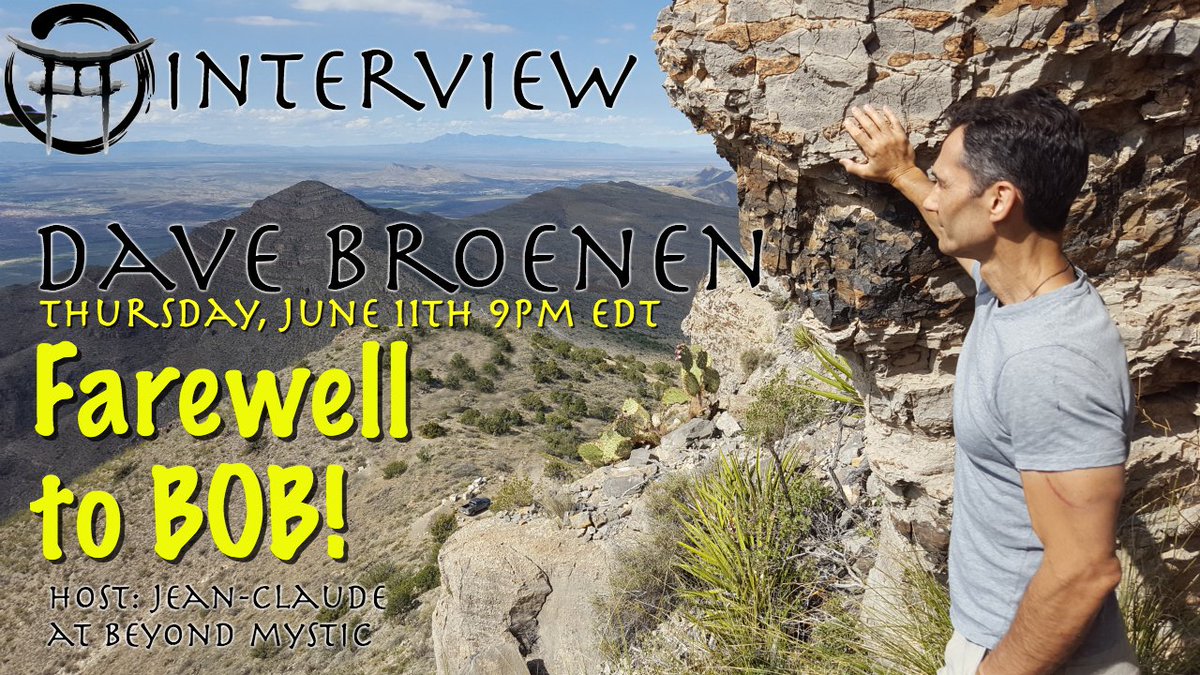 Beyond_Mystic's tweet photo. 🚩🚩🚩LIVESTREAM WITH MY FRIEND DAVE BROENEN

FAREWELL TO BOB + REIKI &amp; WOO WOO ADVENTURES

STARTS: Thursday June 11th, 9pm EDT

🔴SET REMINDER VIDEO: https://t.co/75mKKYoq66

🙏PLEASE RE-TWEET!🙏
#WOOWOO #REIKI @DBroenen https://t.co/J5n0XymnSF