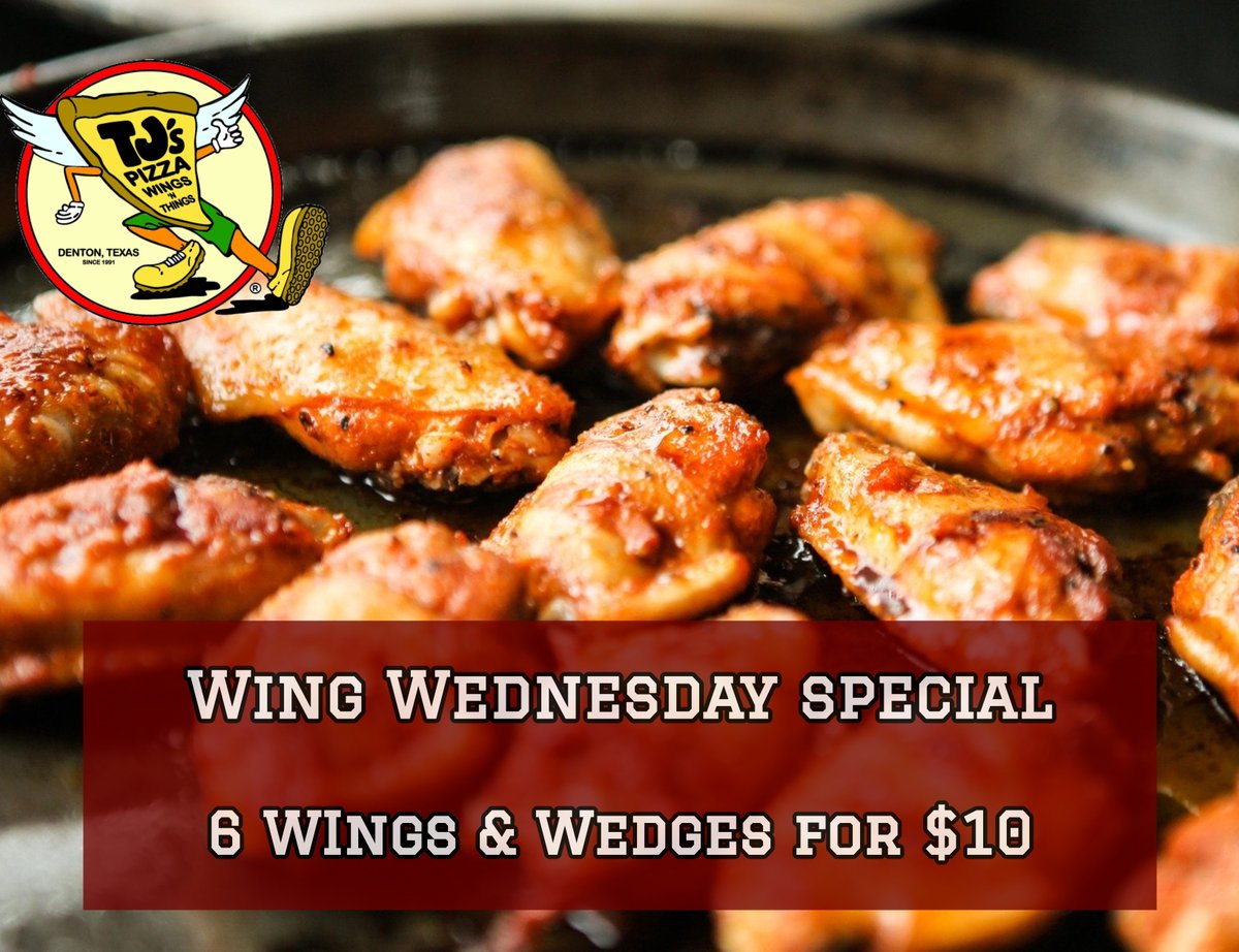 TJsPizzaWNT's tweet photo. This is something we hope you take personal #personalsize #wingwednesday #dentonwings #tjspizzawnt #dentoning #dentonite #garlicbread #pasta #dentonpizza #dentonfood #supportlocal #dentonlocal #eatlocal https://t.co/1vIwsXkBG3