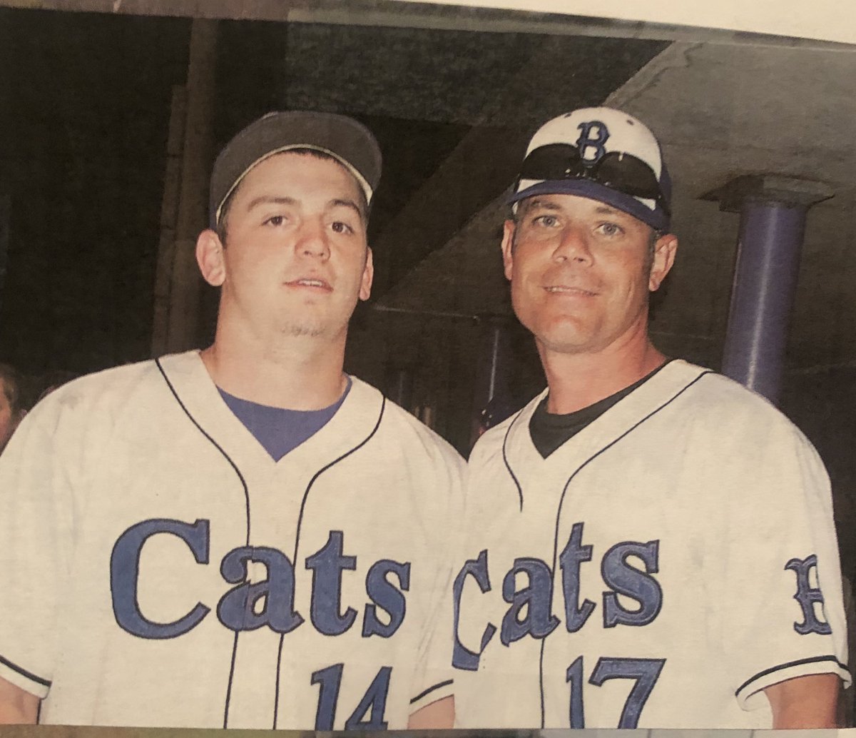 GoBHSBaseball's tweet photo. I had the pleasure to coach this special kid and he was a key piece in our state run my first year as the HC. Football State Champion and a hell of a competitor.  He will be deeply missed! #14🙏🏻⚾️#CATS https://t.co/lj9A4ntp6M