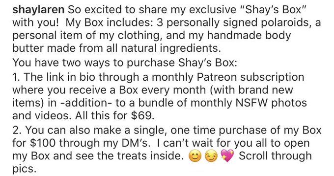 Check out my Box! https://t.co/I1fmG73qeS<a href="/tag/vanstyles"class="tags"><span>#vanstyles</span></a>