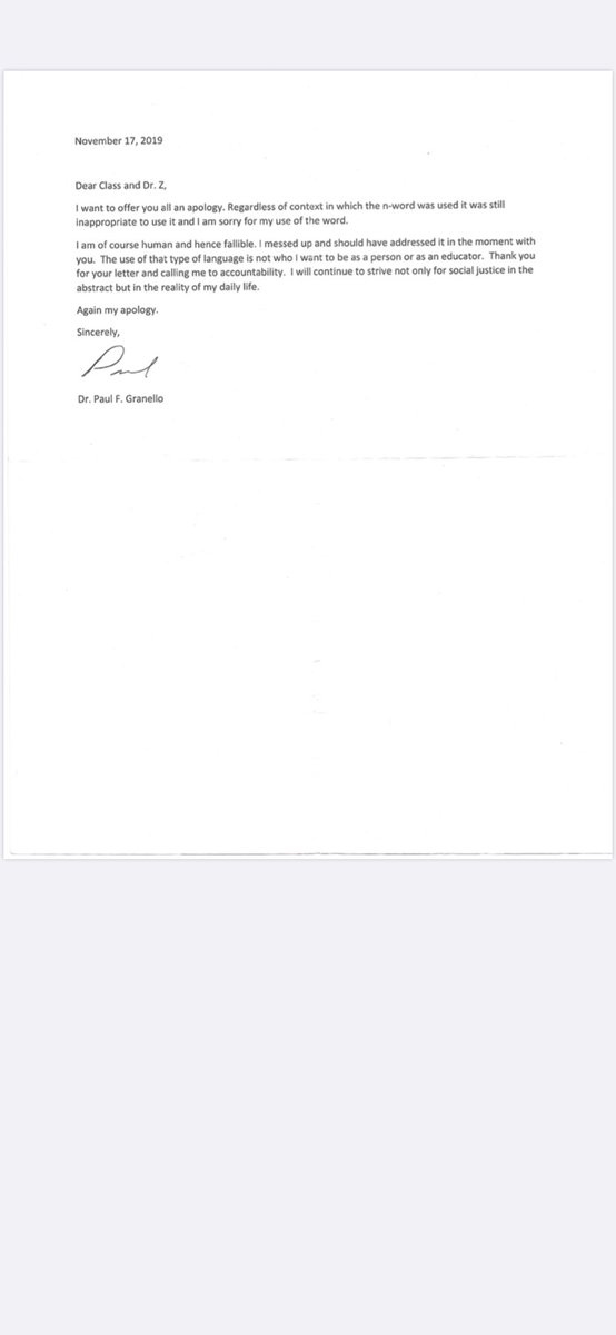 but this professor has yet to be fired, hasn’t addressed students directly, and is still scheduled to teach our classes in the fall?