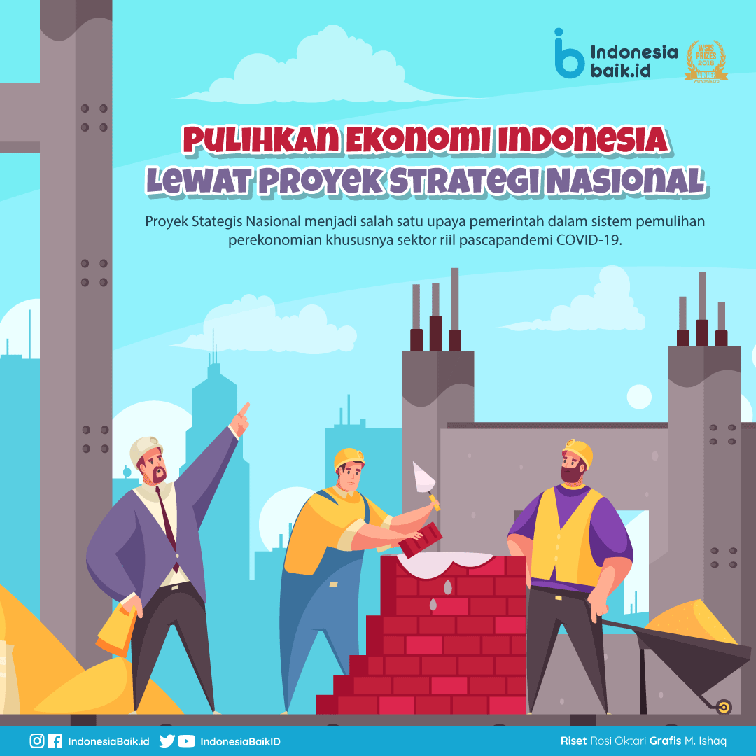 IndonesiaBaikId's tweet photo. Pemerintah segera memulihkan kondisi perekonomian dalam negeri pasca pandemi yg saat ini sedang berlangsung.

Salah satu upayanya dg menjalankan proyek #StrategiNasional 

#IndonesiaBaik #YangMudaSukaData #Infografis #ProgramPemerintah #PemulihanEkonomi #BersatuLawanCovid19 https://t.co/lcaybp31qR