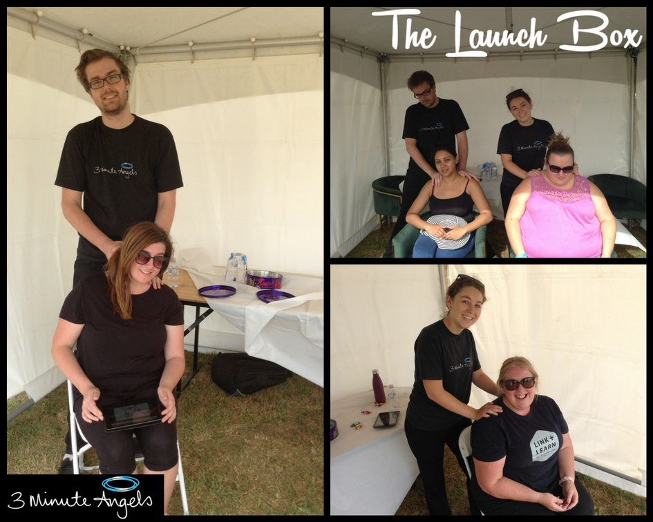3MinuteAngels's tweet photo. It was a fun shift at The Launch Box. We hope you guys are all safe and well 😇
#ThrowbackThursday #massage #3MinuteAngels #HaloMassage #officemassage #corporatemassage #seatedmassage #mobilemassage #workplacemassage #DivineState #backtoworkmassages #covidtimes #TheLaunchBox https://t.co/mRjewYrru8
