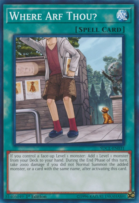 UltimaShadowX's tweet photo. The most tragic story in all of Yu-Gi-Oh is Outstanding Dog Marron, who gets lost, corrupted by darkness, then just fucking dies. https://t.co/Oi1QSRxnQc