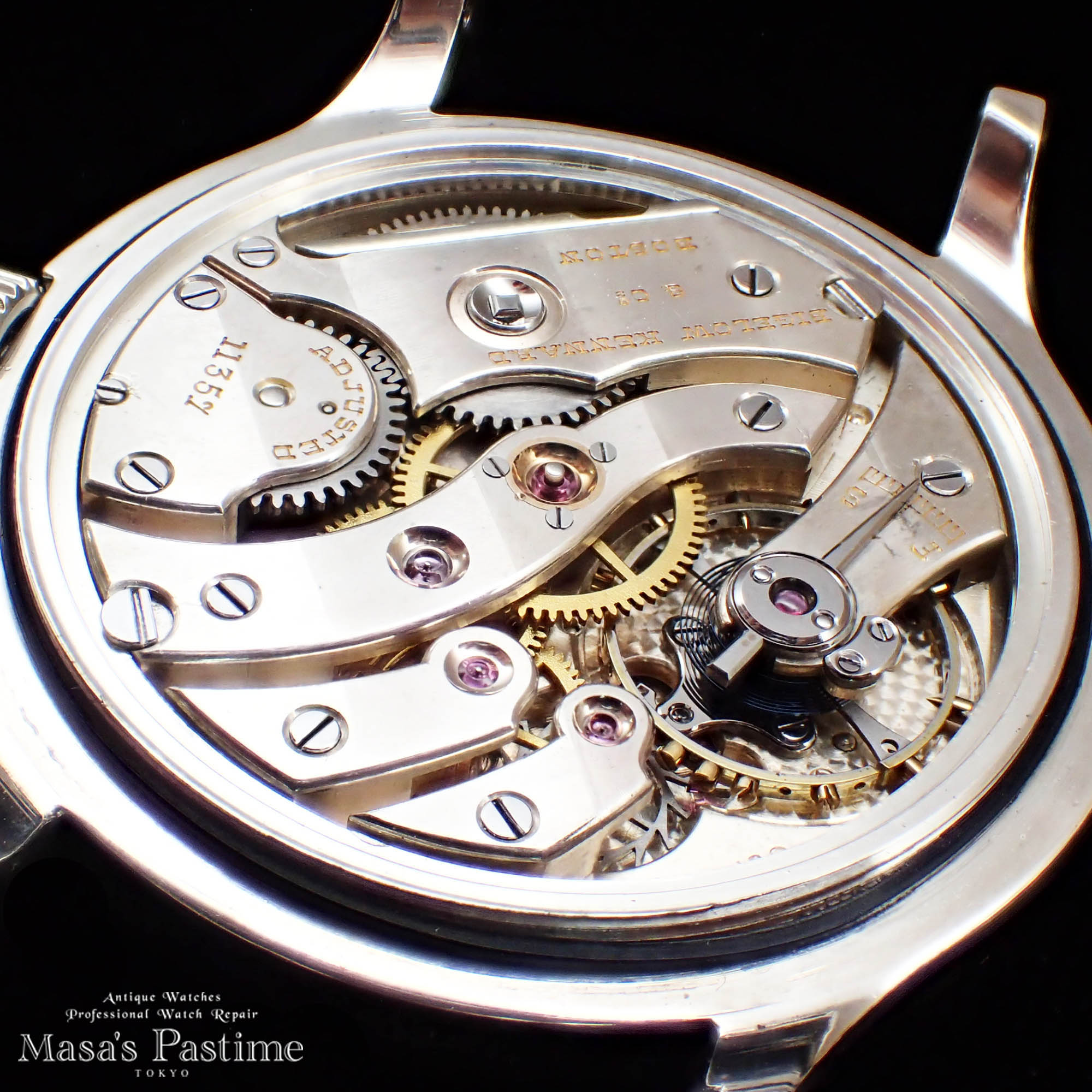 マサズパスタイム Masa S Pastime Masaharu Nakajima Twitterissa 今日の一枚 C H Meylan カスタム腕時計 100年以上前 ボストン のジュエラーbigelow Kennard が輸入販売したc Hメイランを 当店でケーシング まさに往年の名機と実用的な防水ケースの