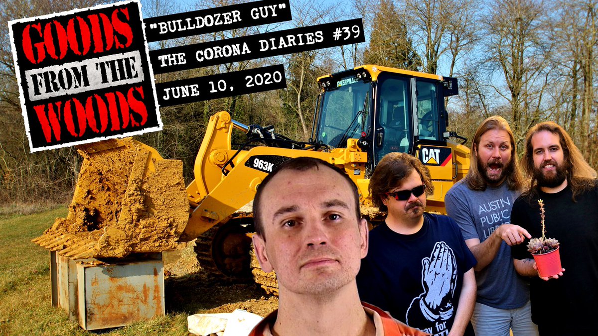 TheGoodsPod's tweet photo. Just posted on our YouTube: The INCREDIBLE story from today’s episode about Chad Thiessen, the “Nebraska Bulldozer Guy”, who pulled some crazy-ass, real-life GTA shit all in the name of a dead Babylonian king!
https://t.co/m4TDmWFt1H
#OmahaProtest #Omaha #Nebraska #Bulldozer https://t.co/PpEVYxQTwY