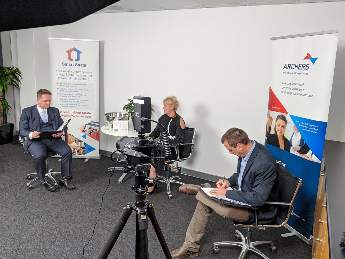 smart_strata_'s tweet photo. Behind the scenes at the Strata Community Education Webinar 🎬
#smartstrata #bodycorporate #education #webinar #strata #bodycorp #covid19 https://t.co/Dhruyqa8p5