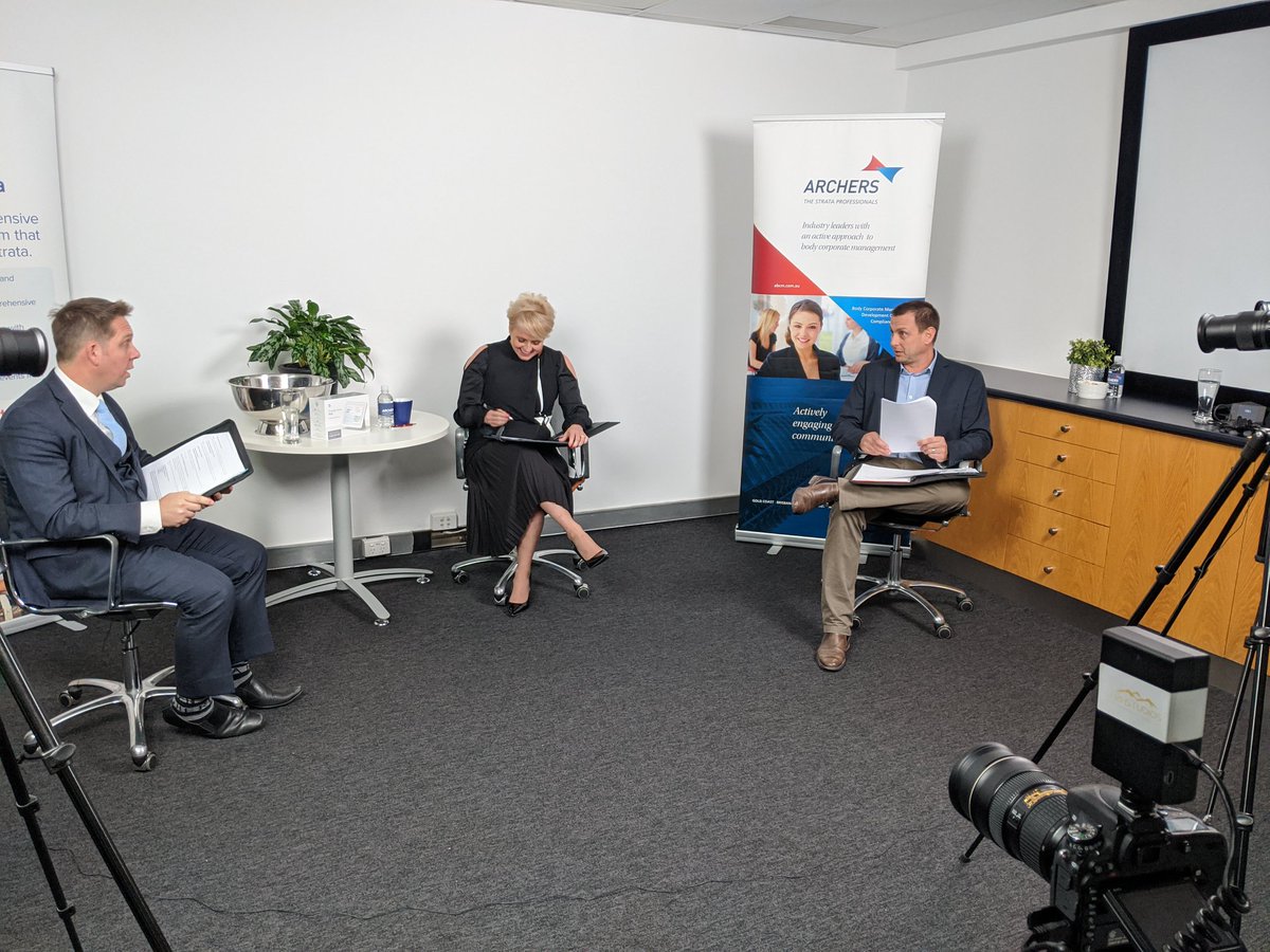 smart_strata_'s tweet photo. Behind the scenes at the Strata Community Education Webinar 🎬
#smartstrata #bodycorporate #education #webinar #strata #bodycorp #covid19 https://t.co/Dhruyqa8p5