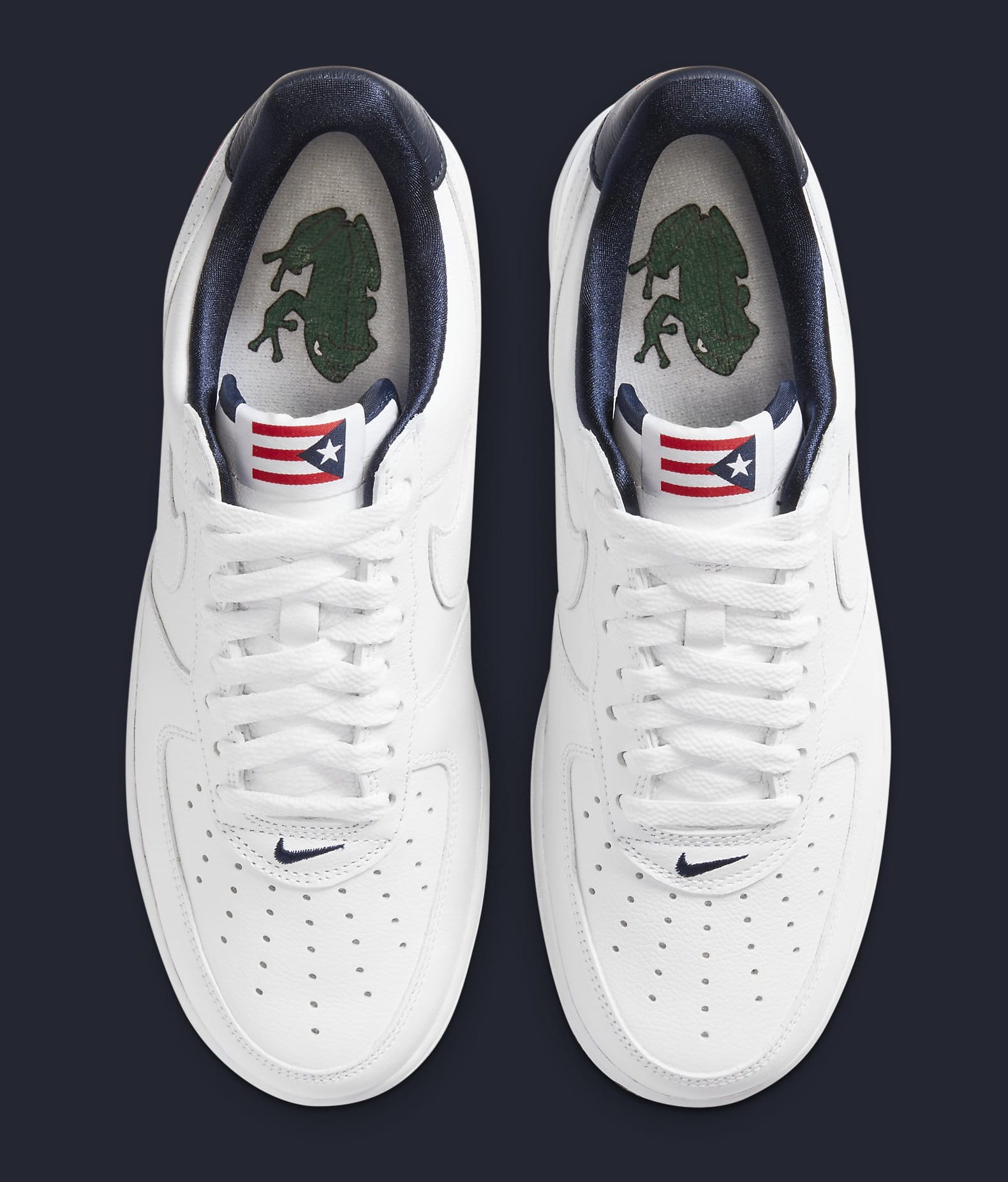 JustFreshKicks on X Nike has cancelled the Puerto Rico Air Force 1 after misprinting the flag backwards on the tongue. More https t ywTzb7xRkw https t UI8QWs81y2 X
