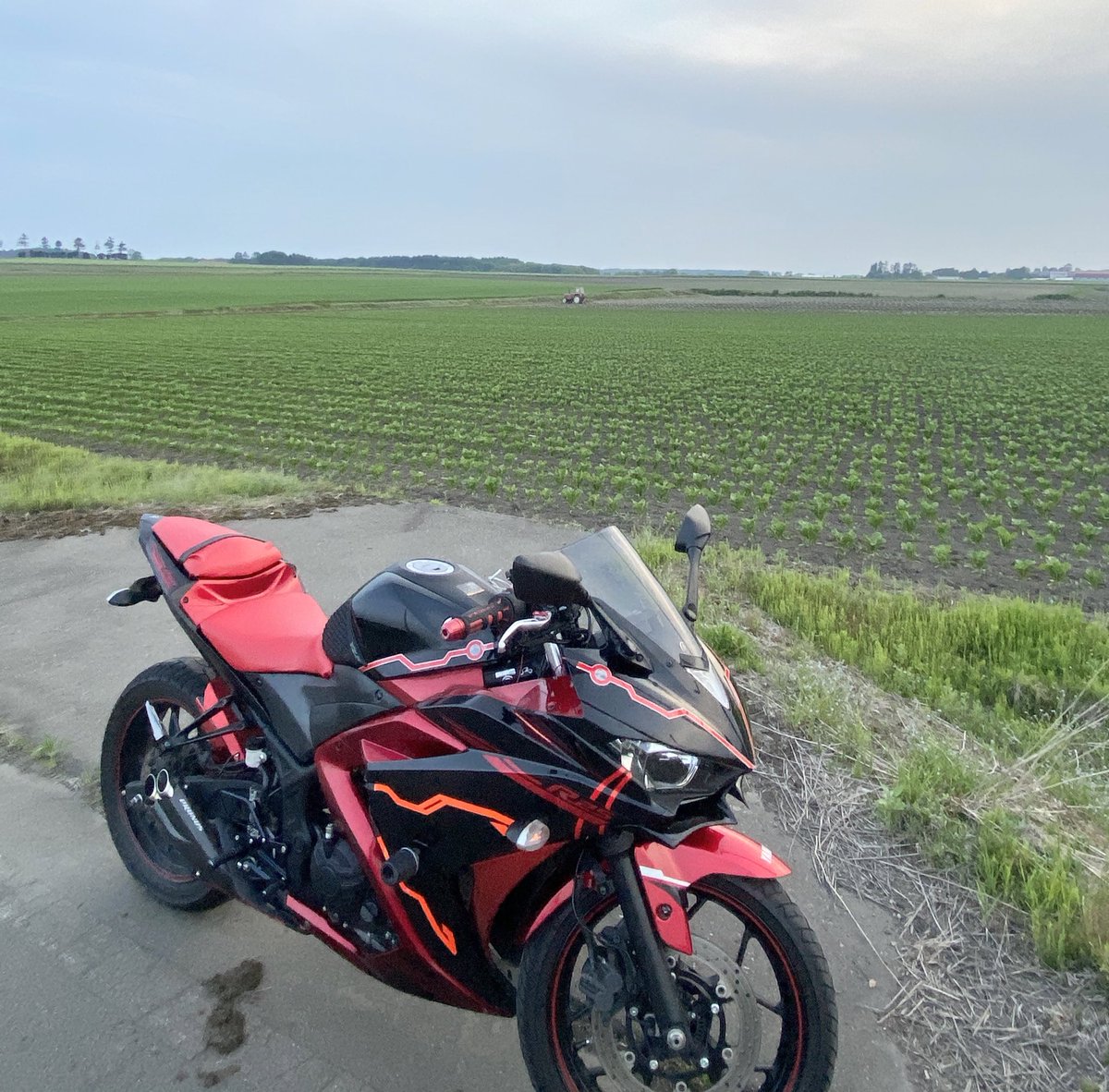 すず Gsx R1000r オフ車でよくある立ち乗りでニーグリップ けっこー楽勝 スラローム 急制動 一本橋の方が緊張するw 教習所によって大型バイクの教習車がcbのトコもあるから調べて行った方がいいよ