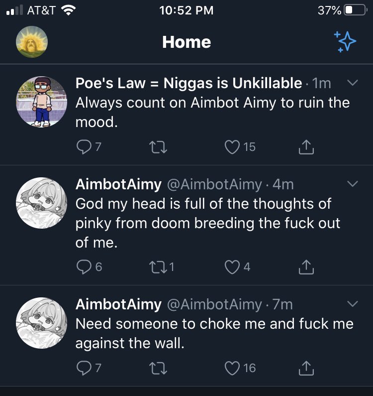 Poe S Law King Flex On Twitter Always Count On Aimbot Aimy To
