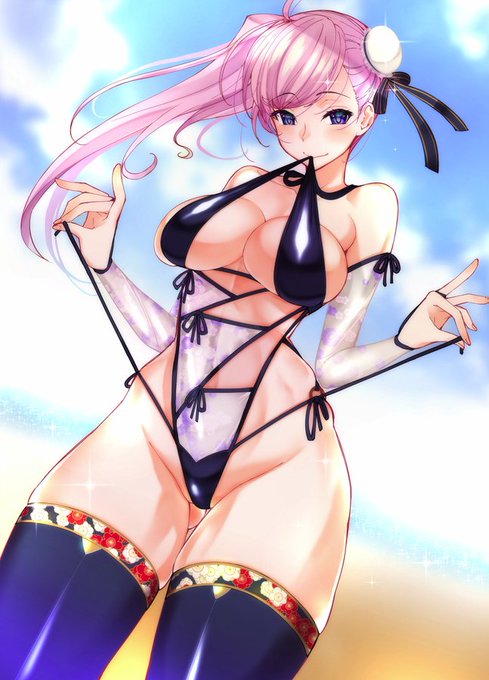 水着剣豪イベ復刻記念で、水着絵UP  #暑すぎるので水着をUPして元気を出そう #FGO 