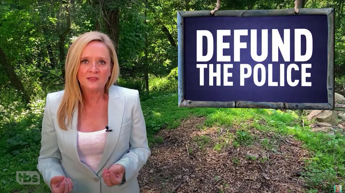 Samantha Bee explains why defunding the police not only makes sense but is essential trib.al/jAjyVig