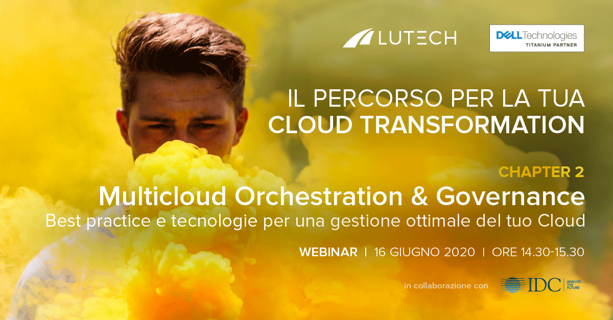IDCItaly's tweet photo. Seconda tappa del #CloudTransformationPath di IDC per una migrazione cloud di successo.
Chapter #2 - Multicloud Orchestration & Governance
16 giugno, 14:30
➡ https://t.co/3y3fx0YJIv
Con @FabioRizzotto di IDC, Massimo Castino di @LutechGroup e Nicola Norcia di @DellTechItaly https://t.co/PwazBqOrXq