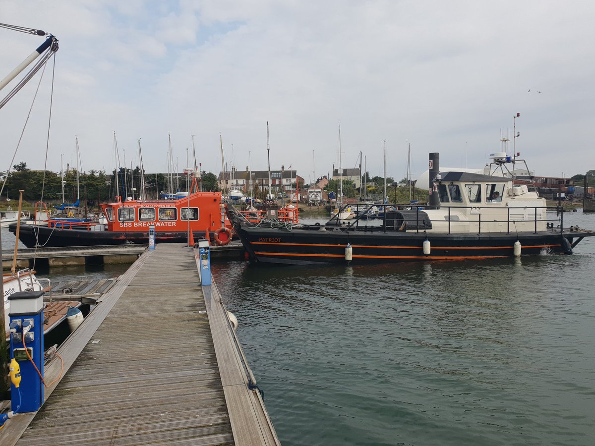 Bunkering LC patriot and SBS Breakwater ready for cargo and pax runs to the anchorages