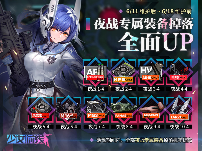 Pg 少前 フレンド商店に1種のid用背景と2種のアイコンが追加されます 21 黒市商店に3種の復刻家具 2種の新家具 3種のエフェクト 2種の専用装備 マカロフ 战术握把 とスコーピオン Rip380acp 続く 少女前線