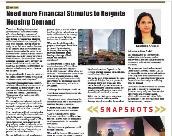 What opportunities lie ahead amid the pandemic across all #real #estate asset classes? Chennai property brings you the story. #realestatetrends #jllindia #realestateinvestments <a href="/JLLIndia/">JLL India</a>