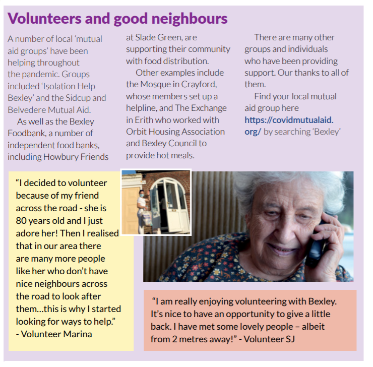 LBofBexley's tweet photo. In our latest special edition of the Bexley Magazine we celebrated our local volunteers who have been excellent in supporting our community! ๐#doitforbexley
If you would like to read the full edition of the Bexley magazine visit https://t.co/dTgX316551 https://t.co/6YTwtyekvC