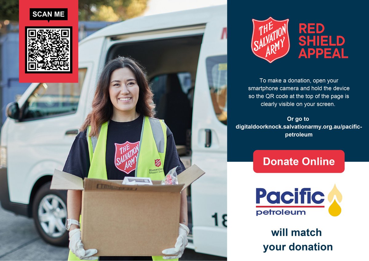 Pacific_Petrol's tweet photo. Pacific Petroleum will match every donation made at the website. To send your donations, just scan the QR Code or click this link:

https://t.co/b6BXZ7c8XP
Let's all be part of the solution and help change lives. https://t.co/nf3L116yfl