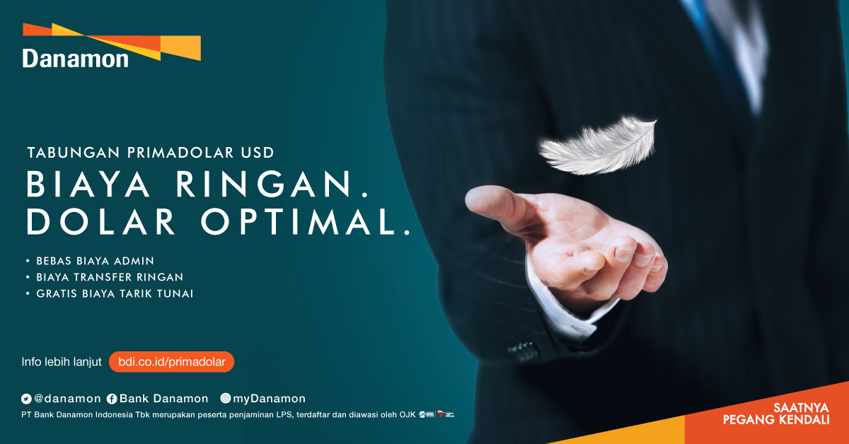 Uzivatel Danamon Na Twitteru Meskipun Nilai Dolar Fluktuatif Simpanan Dolar Tetapterkendali Dengan Tabungan Primadolar Usd Nikmati Juga Beragam Keuntungan Lain Dari Primadolar Klik Https T Co 6gpmfgjxlp Danamon Primadolar