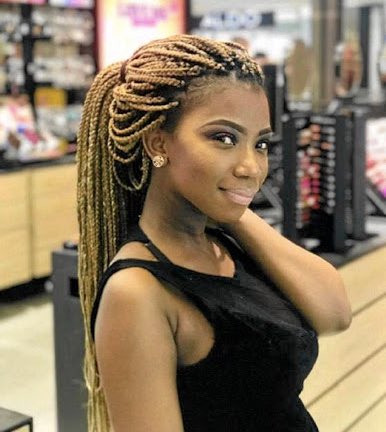 BeynonSammy's tweet image. This is #TshegofatsoPule, the 28 year old "heavily pregnant woman found murdered, hanging from a tree in veld" (newspaper headline). 

She has a face and a name.

Remember her.

Her story matters.

It is the story of so many women in SA subjected to Gender Based Violence.