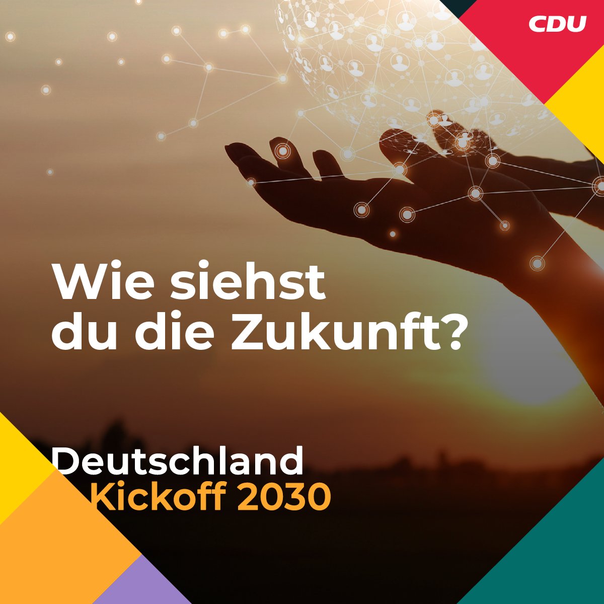 In den letzten Wochen haben wir bewiesen, dass wir Krisen am besten gemeinsam meistern. Mit dem 🇩🇪Kickoff 2030 wollen wir jetzt auch gemeinsam die richtigen Schlüsse ziehen! Damit Deutschland 2030 noch besser ist. ➡️In Kürze geht’s los! #kickoff2030