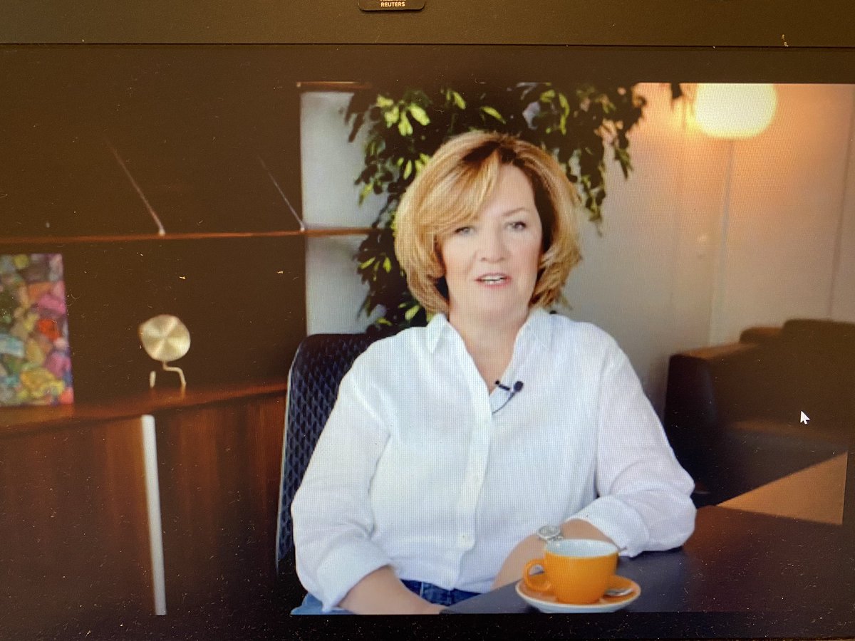 Welcome @AdaireFoxMartin! Today’s inspiring SAP guest speaker at our Ashoka ChangemakersXchange resilience virtual event across the @sap Mena region. #BetterTogether <a href="/SAP/">SAP</a>4Good