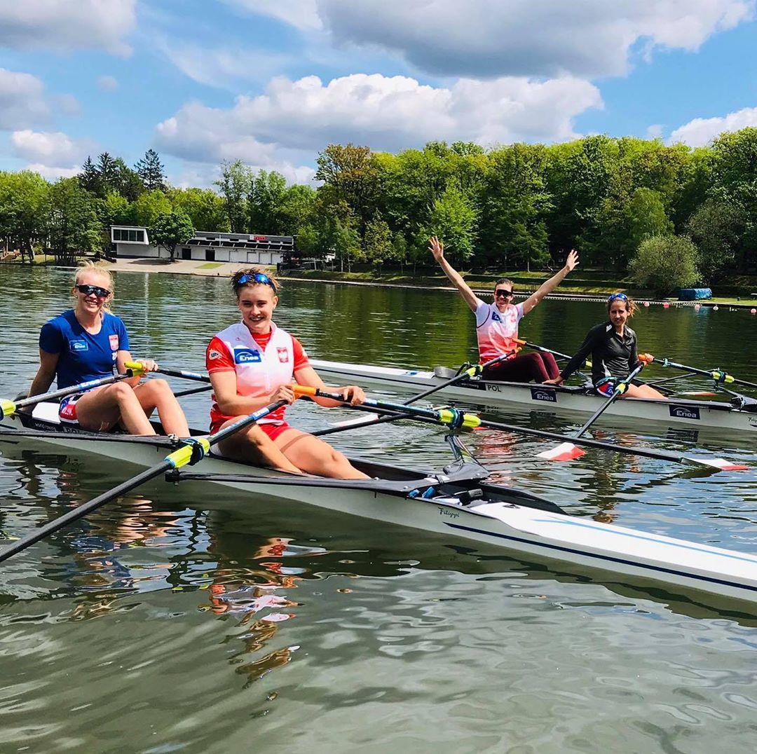 WorldRowing's tweet photo. Doing what we love to do. Back on the water. Ondrej Synek of the Czech Republic and Poland have launched.

Credit 📸- Katarzyna Zillmann - Czech Rowing - https://t.co/AoCOnelL9p https://t.co/RcL2IRjKdS