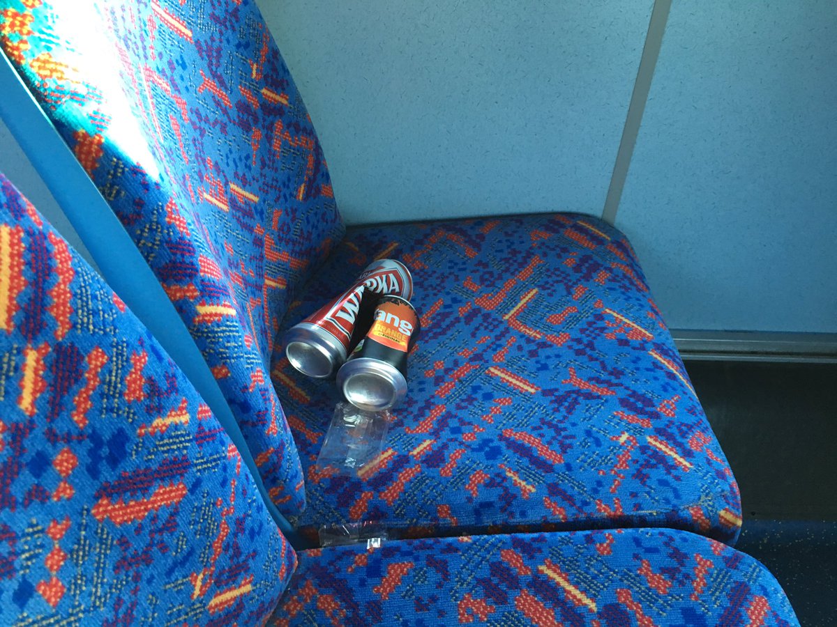 Everyday since #LondonBuses have become free lots of nasty people are riding the buses.
Why do people put rubbish on the seats? Really pisses me off. 
Routes 140 & 114 in Harrow, NW London.