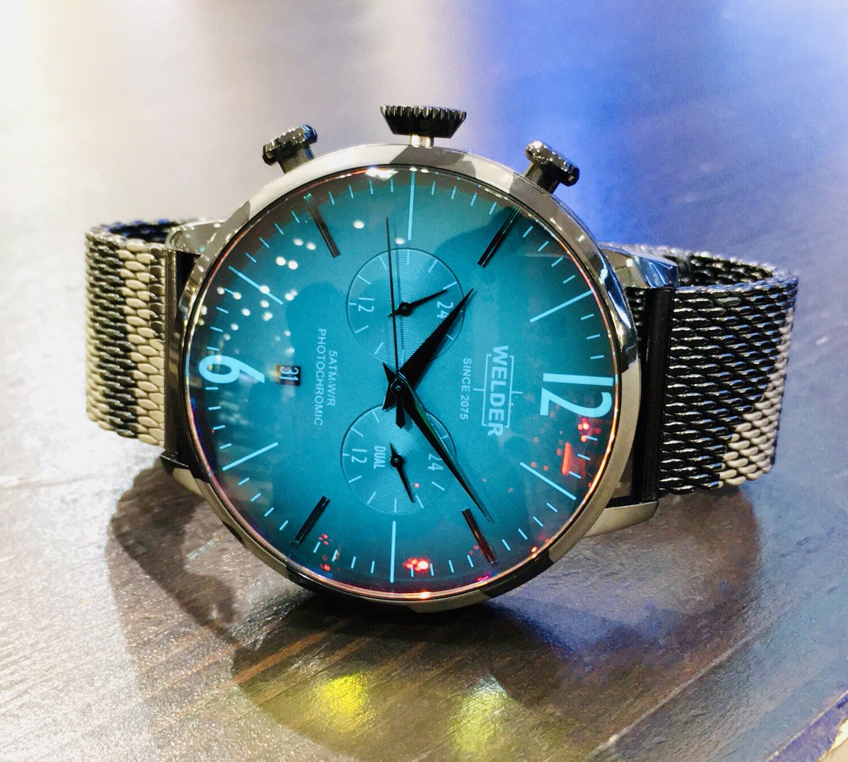 ユーロパッション株式会社 Welder Moody Ref Wwrc1014 38 000 Tax Welder Weldermoody ウェルダー ウェルダームーディー Welderwatch Photochromic Europassion ユーロパッション 47mm 時計 カモフラージュ柄 Watch ウォッチ