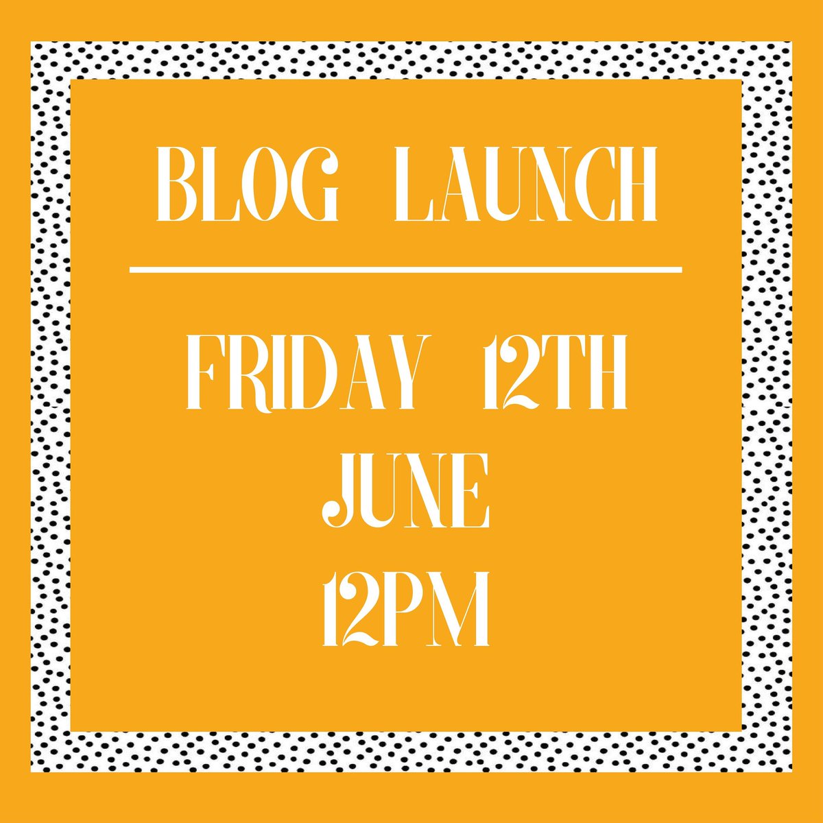 We are very excited to launch and tomorrow we will be sharing what posts will be available to read from 12noon. If you would like to feature on our blog and share your skills or top tips please dm us! #bloglaunch #newblog #newblogger #bloggerstyle