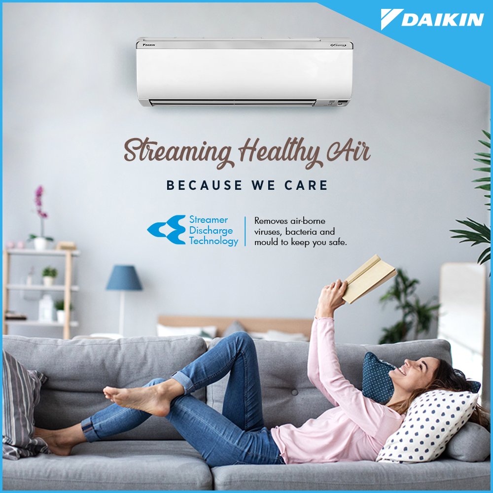 DaikinIndia's tweet photo. Every Daikin #JTKJ ensures healthy #airconditioning to keep you cool and safe! Check it out: https://t.co/rYWi5ANpGb
#InnovatingGoodness #IndiaFightsCovid19 #StreamerDischarge #StaySafe https://t.co/FlxII9EVxZ