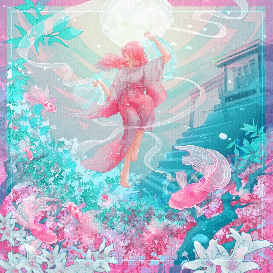水中イラスト 水中イラスト