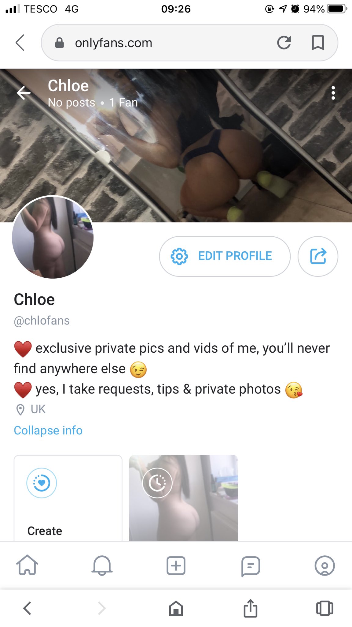 Onlyfans chloe priv