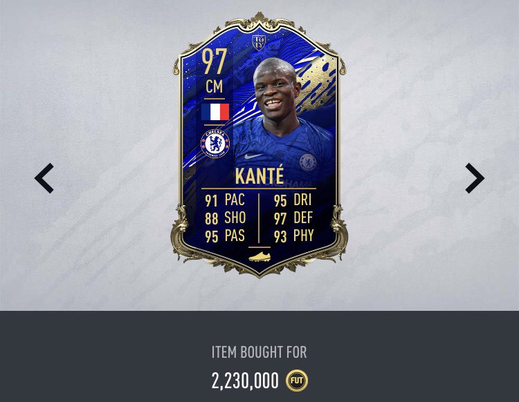 Piquelme21's tweet image. So the five winners I chose for Kante and VVD giveaways are all on PS 

I will list these two cards on Xbox at a specific time for minimum price for ANYONE to snipe if this post gets to 1k likes 👍

#fifa20